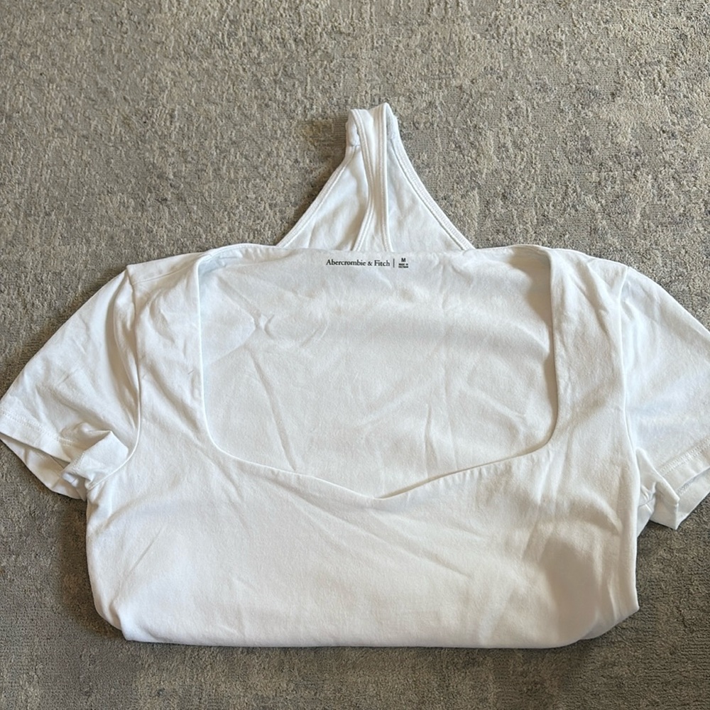 Abercrombie & Fitch Soft Matte Seamless Tee Bodysuit